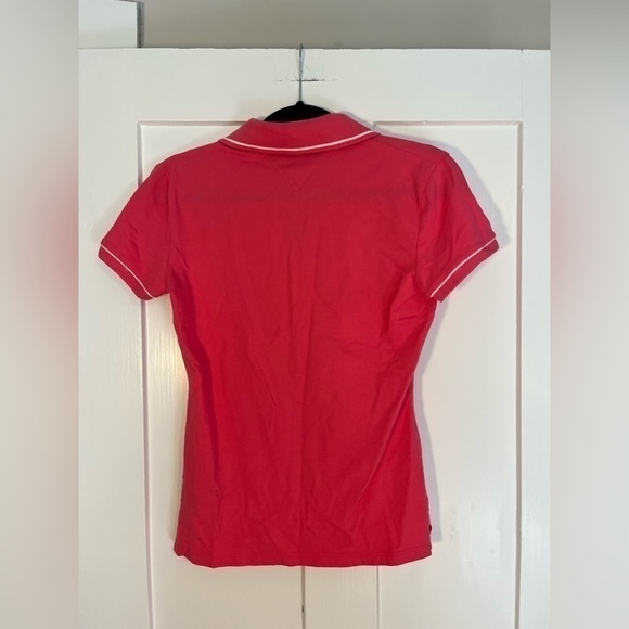 Tommy Hilfiger Pink Collared Golf Polo Size Small - Picture 3 of 3